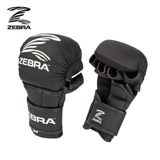 【Zebra Athletics】MMA訓練拳套 ZPEMAG01(黑色 白色 紅色 藍色 綜合格鬥 散打 搏擊 露趾拳套)