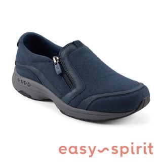 【Easy Spirit】THALLOW2 絨布拉鍊休閒步行鞋(深藍色)