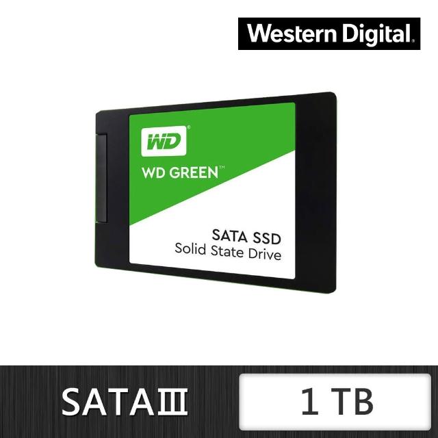 WD 威騰】綠標1TB 2.5吋SATA3 3D-NAND SSD固態硬碟(WDS100T3G0A