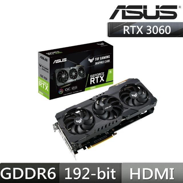 【ASUS 華碩】TUF-RTX3060-O12G-V2-GAMING 顯示卡(限制算力