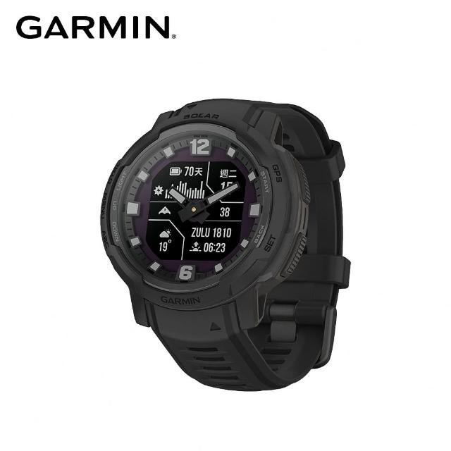 GARMIN】INSTINCT 本我系列Crossover Solar 太陽能複合式GPS智慧腕錶