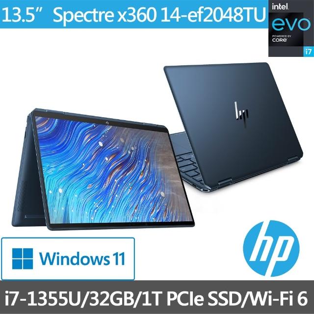 HP 惠普】14吋i7-1355U 翻轉觸控EVO筆電(皇爵翻轉14 Spectrex360 14