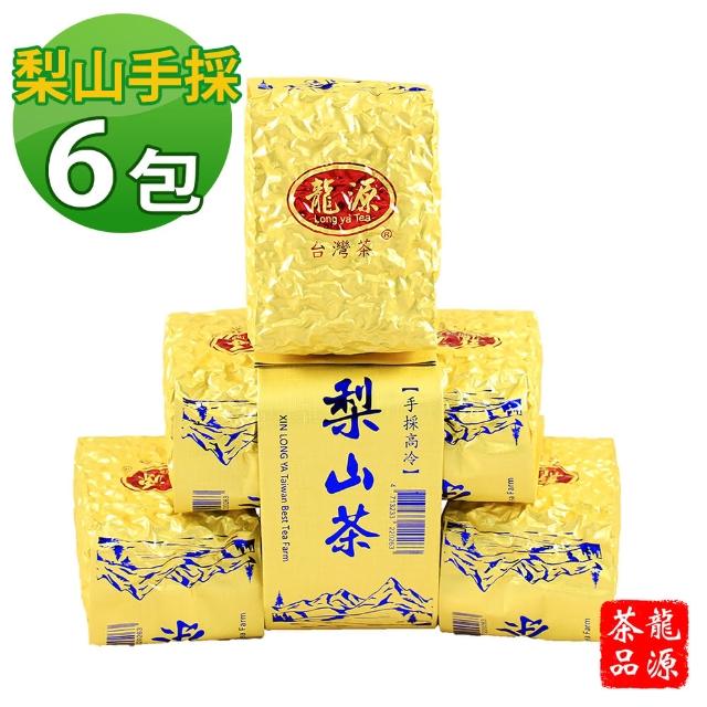 龍源茶品】梨山特選手採高冷青高山烏龍茶葉150gx6包(共1.5斤;無焙火