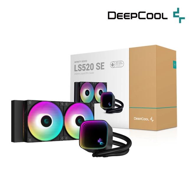 DeepCool】九州風神LS520 SE CPU一體式240水冷散熱器- momo購物網