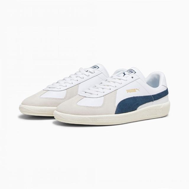 PUMA】休閒鞋男鞋運動鞋PUMA Army Trainer 白藍38660707(1348) - momo