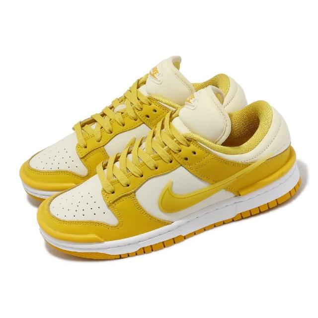 NIKE 耐吉】休閒鞋Wmns Dunk Low Twist 女鞋白檸檬黃低筒經典(DZ2794