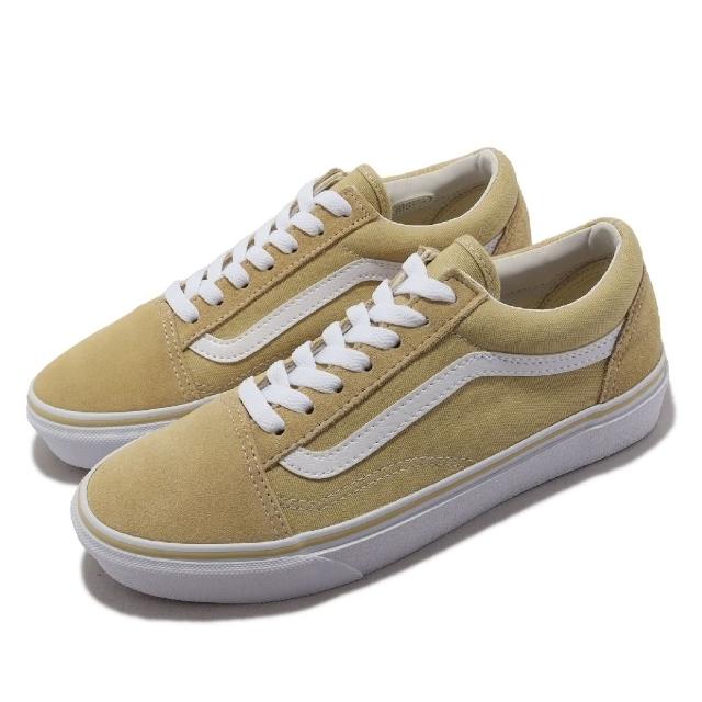 VANS】休閒鞋V36CF Colors Old Skool 男鞋女鞋卡其白麂皮帆布低筒日本