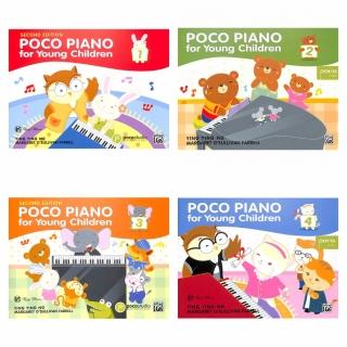 【Kaiyi Music 凱翊音樂】Poco學童用鋼琴教本與樂理教本 第1至4冊