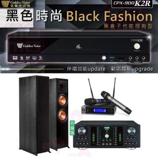 【金嗓】CPX-900 K2R+DB-7AN+JBL VM200+R-800F(4TB點歌機+擴大機+無線麥克風+落地式喇叭)
