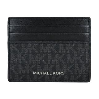 【Michael Kors】COOPER滿版六卡名片夾(黑)