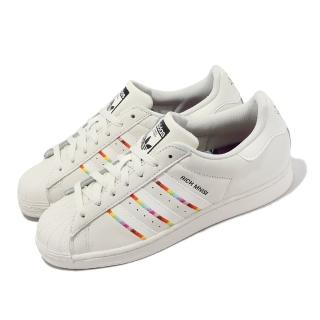 【adidas 愛迪達】x Rich Mnisi 休閒鞋 Superstar Pride RM 男鞋 女鞋 白 彩虹 聯名(ID7493)