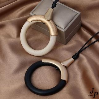 【Jpqueen】民族復古風金屬異材質長款項鍊毛衣練(多款可選)