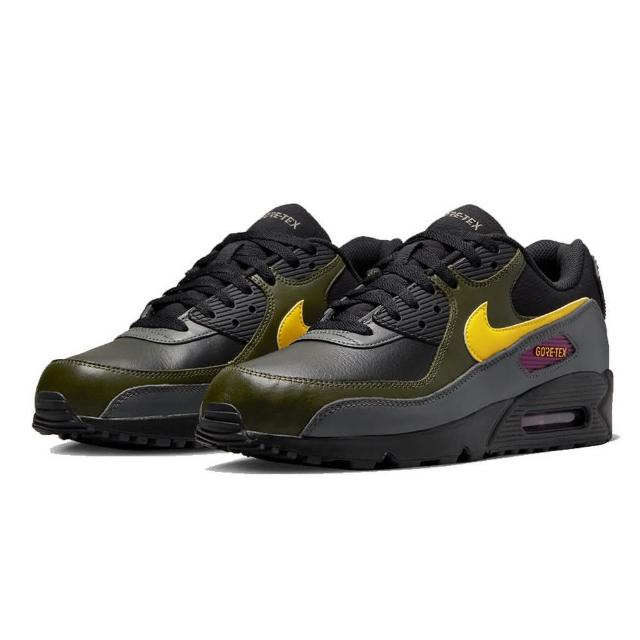 NIKE 耐吉】AIR MAX 90 GTX 休閒鞋慢跑鞋運動鞋黑灰藍(DJ9779001