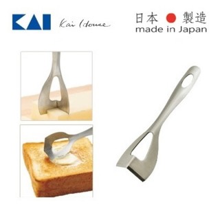 【KAI 貝印】不鏽鋼四角奶油切刀(日本製)