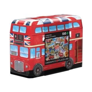 【Eurographics puzzles】鐵盒拼圖 倫敦巴士 550片