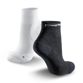 【POWERMAX 給力貼】3雙入-Σ全鎖跟貼紮型運動護踝襪