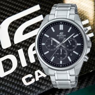 【CASIO 卡西歐】EDIFICE 紳士經典計時腕錶 43.5mm(EFV-650D-1AV)