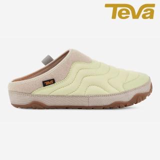 【TEVA】ReEmber Terrain 中性 防潑水菠蘿麵包鞋/穆勒鞋/休閒鞋/懶人鞋 草綠色(TV1129582SDRM)