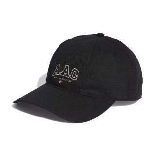 【adidas 愛迪達】帽子 RIFTA 男女款 黑 黃 老帽 可調式 棒球帽 鴨舌帽 刺繡Logo 愛迪達(IL8445)