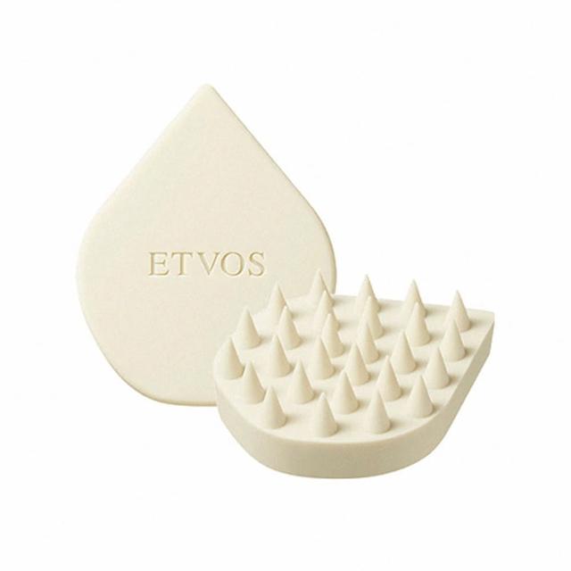 【ETVOS】日本製 頭皮乾溼兩用按摩梳(頭皮按摩梳)