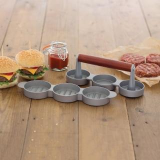【KitchenCraft】三格迷你漢堡肉壓模