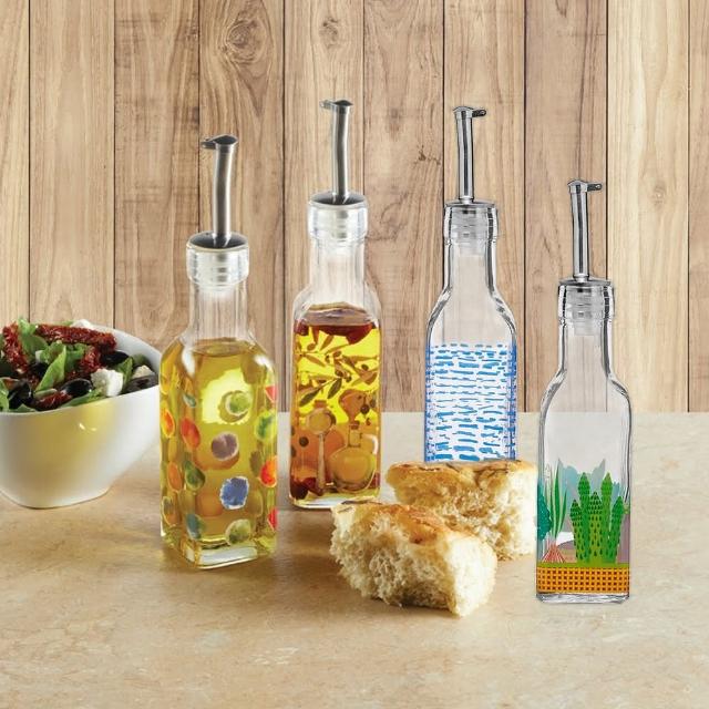 【KitchenCraft】玻璃油醋瓶 180ml(調味瓶)