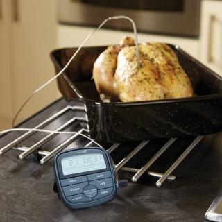 【Master Class】磁吸探針計時溫度計(烘焙測溫 料理烹飪 電子測溫溫度計時計)