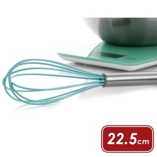 【KELA】矽膠打蛋器 藍22.5cm(攪拌棒 攪拌器)