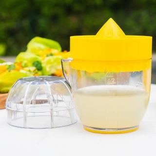 【TRUDEAU】檸檬榨汁器 黃(手壓榨汁器 手動榨汁機)