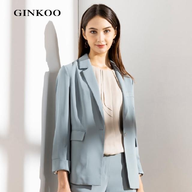 【GINKOO 俊克】質感西裝外套
