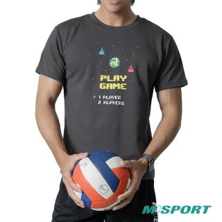 【MISPORT 運動迷】台灣製 運動上衣 T恤-比賽開始 選個玩家吧!(MIT立體機能棉衣)