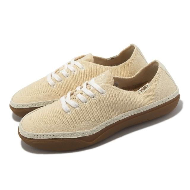 【VANS】休閒鞋 Circle Vee 男鞋 白 針織 環保材質 膠底 軟木塞底(VN0A4BWLAZN)