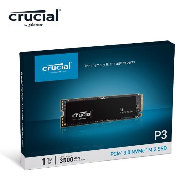 Crucial 美光】P3 1000GB PCIe M.2 SSD - momo購物網- 好評推薦-2023年10月