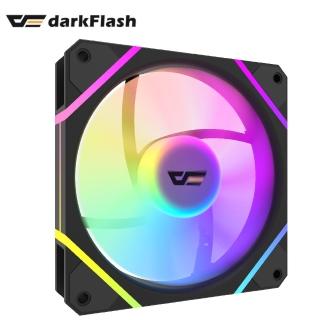【darkFlash】大飛DM12 PRO PWM A.RGB 散熱風扇-黑色