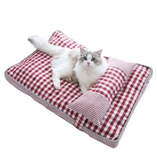 【MY PET】寵物舒適頭枕睡床 寵物窩 睡墊