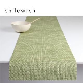 【Chilewich】MiniBasketweave 細網系列-桌旗餐墊3件組(蒔蘿綠 Dill)