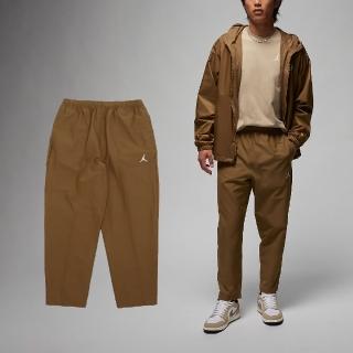 【NIKE 耐吉】長褲 Jordan Essentials 男款 棕 卡其 褲子 喬丹 飛人 梭織 直筒褲(FB7326-281)