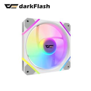 【darkFlash】大飛DM12 PRO PWM A.RGB 散熱風扇-白色