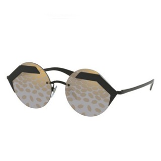 【BVLGARI 寶格麗】俐落造型黑框太陽眼鏡(3089-128T)