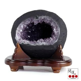 【開運方程式】紫晶洞l豔紫開口笑AGU604(2.78kg烏拉圭錢袋子紫水晶洞)