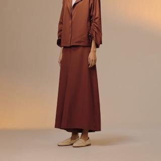 【giordano ladies】23FW_飄逸A-line褲裙(02423504)