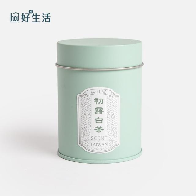 【hoi!LAB】hoi LAB台灣茶香氛-天然大豆錫盒蠟燭220g-桂花佳釀茶