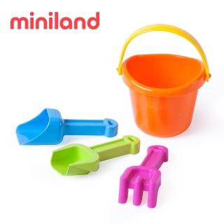 【西班牙Miniland】沙/雪地幼兒玩樂4件組(雪地沙地皆可用/耐寒耐高溫/適合小手抓握/西班牙原裝進口)