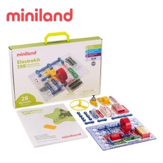 【西班牙Miniland】探索電子世界進階組(無需電路知識/科學探索/邏輯思維/西班牙原裝進口)