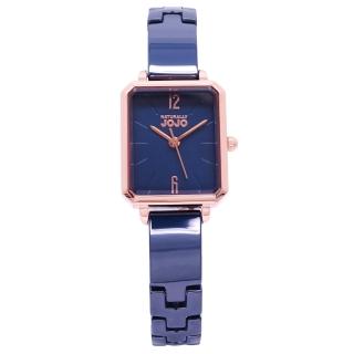 【NATURALLY JOJO】NATURALLY JOJO 文青女孩陶瓷優質腕錶-藍色-JO96991-55R