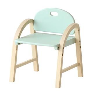【FL 滿屋生活】ICHIBA Cookie-兒童原木可調式扶手椅/綠(兒童家具/兒童椅/可調式兒童椅/木製兒童椅)