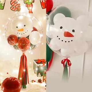派對佈置聖誕節波波球氣球桌飄1組(聖誕布置 氣球支架 耶誕 裝飾 佈置 氣球樹)