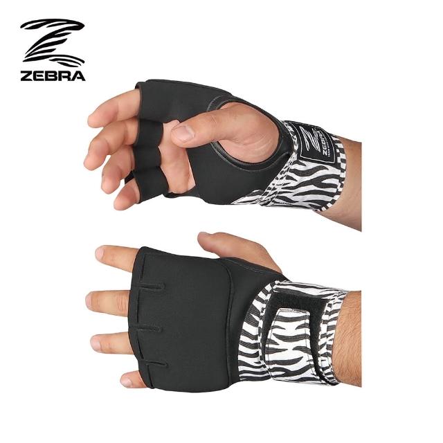 【Zebra Athletics】快速手綁帶 ZPRWG01(半截拳套 拳擊手綁帶 格鬥 拳擊手套)