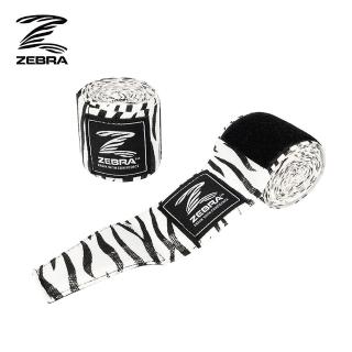 【Zebra Athletics】手綁帶/拳擊繃帶 255cm ZPBB02(白色 粉色 紅色 拳擊手綁帶 格鬥 拳擊手套)