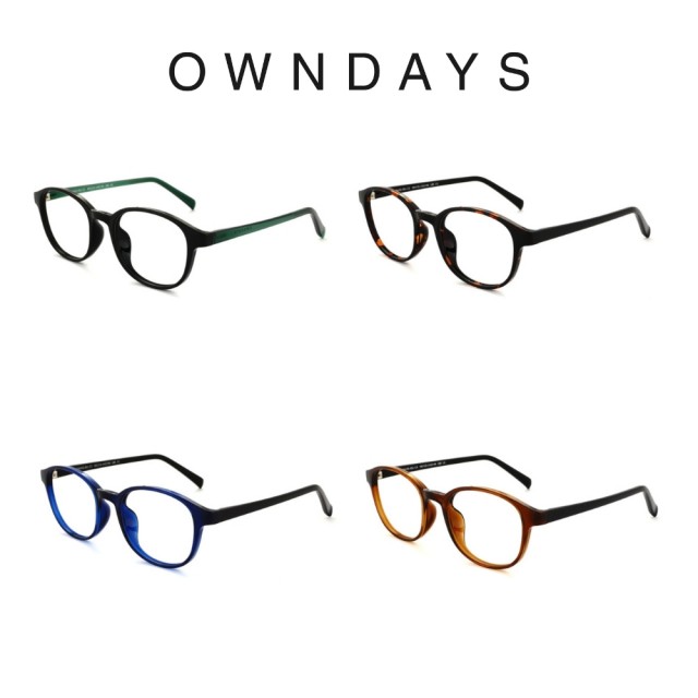 【OWNDAYS】OWNDAYS＋日本製概念系列 簡約基本款光學眼鏡(ON2015)